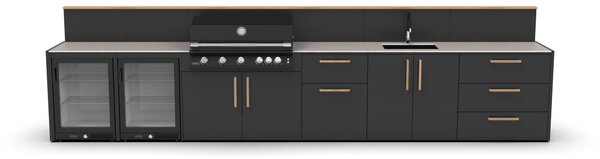 BRABURA Fusion 400 RM vgradni plinski žar