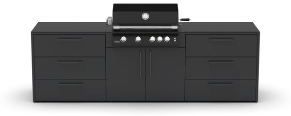 BRABURA Fusion 400 RM vgradni plinski žar