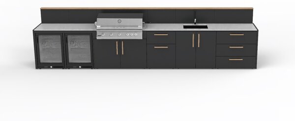 BRABURA Fusion 500 RS vgradni plinski žar