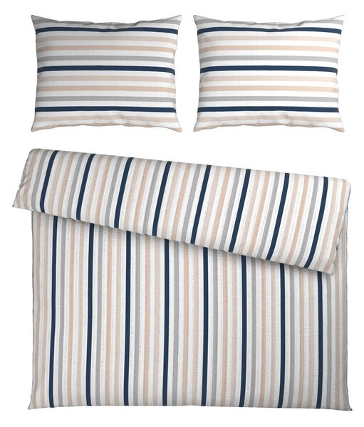 POSTELJNINA Mavie 200/200 cm mečkanka modra, večbarvno