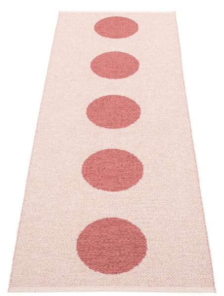 Svetlo rdeč zunanji in notranji tekač 70x200 cm Vera Pop Blush – Pappelina