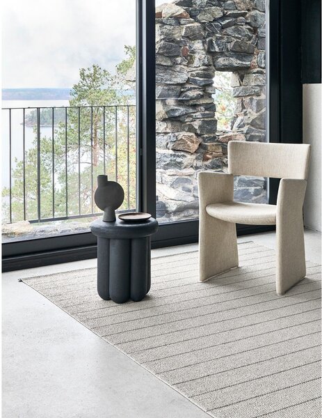 Siv zunanji in notranji tekač 70x270 cm Carl Warm Grey – Pappelina