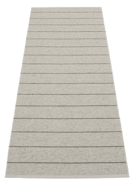 Siv zunanji in notranji tekač 70x180 cm Carl Warm Grey – Pappelina