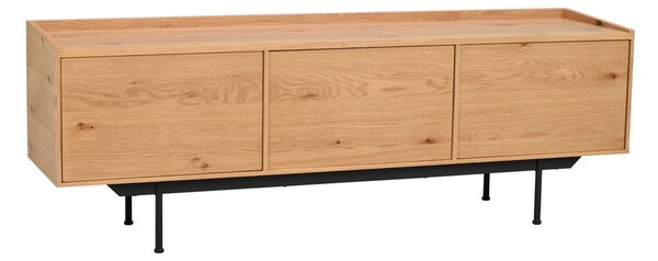 TV omarica v hrastovem dekorju 160x56 cm Brewerton - Rowico