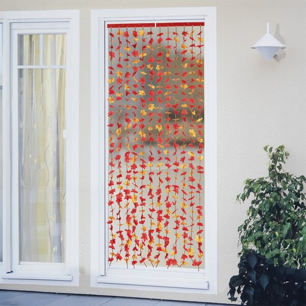 Rdeča zavesa za vrata 90x190 cm Indian Summer – Maximex