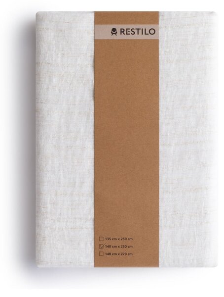 Kremno bela zavesa 140x250 cm Drimar – Restilo