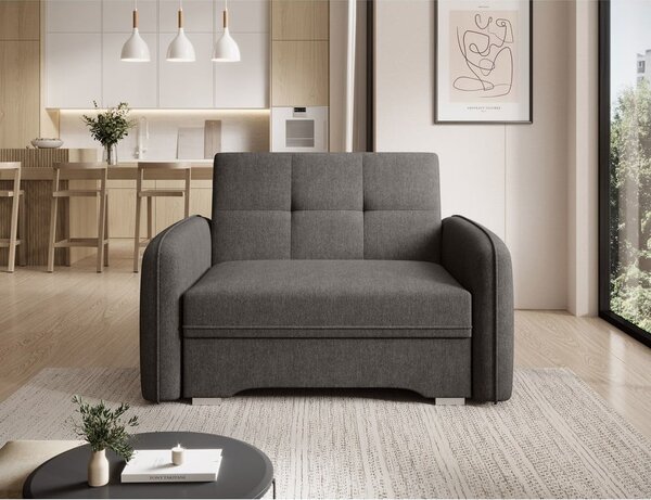 Temno siv fotelj Laine – ELTAP