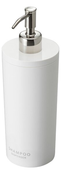 Bel plastičen dozirnik za milo 500 ml Round – YAMAZAKI
