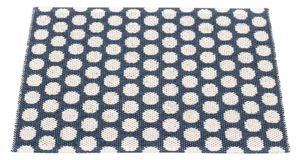 Temno modra notranja in zunanja preproga 70x50 cm Noa Dark Blue – Pappelina