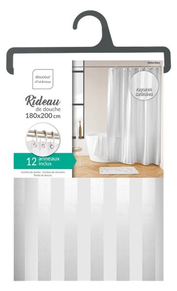Zavesa za tuš 180x200 cm Satina – douceur d'intérieur