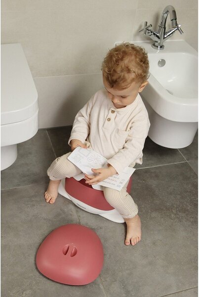 Temno rožnata kahlica Dusty pink – Kindsgut