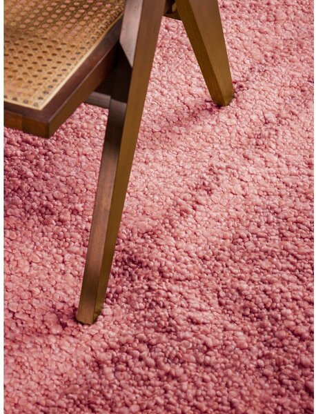 Temno rožnata ročno tkana bouclé preproga 120x170 cm Notting Hill Portobello – Ted Baker