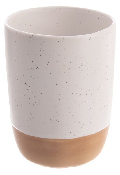 Kremno bele keramične skodelice v kompletu za latte 6 ks 340 ml Statek – Orion