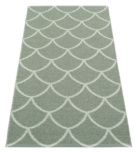 Zelen zunanji in notranji tekač 70x150 cm Kotte Army Sage – Pappelina