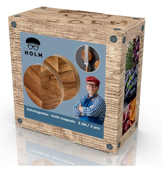 Leseno magnetno držalo za nože – Holm