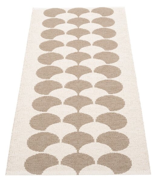 Bež/kremno bel zunanji in notranji tekač 70x150 cm Poppy Potato – Pappelina