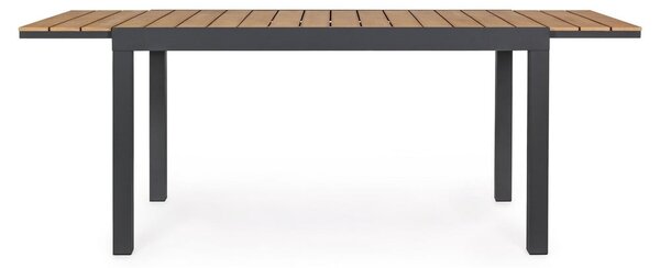 Aluminijasta vrtna miza 90x140 cm Elias – Bizzotto