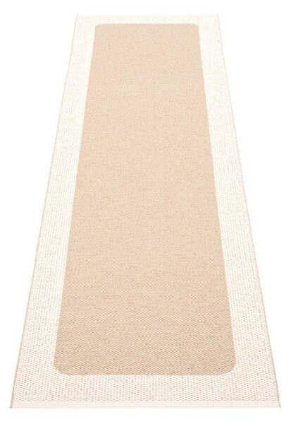 Bež/kremno bel zunanji in notranji tekač 70x240 cm Ilda Beige – Pappelina