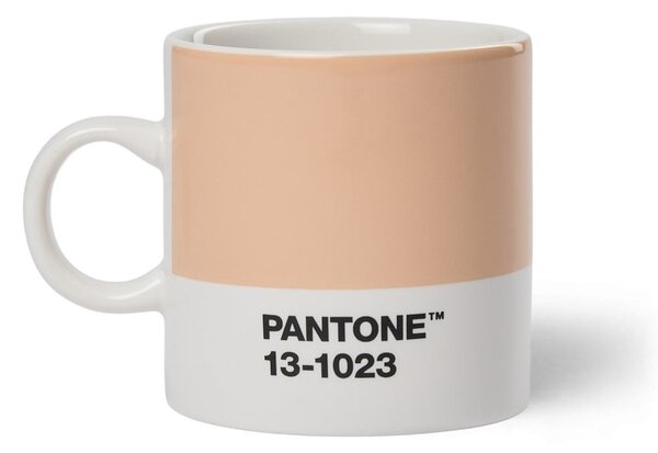 Oranžna keramična skodelica za espresso 120 ml Peach Fuzz 13-1023 – Pantone