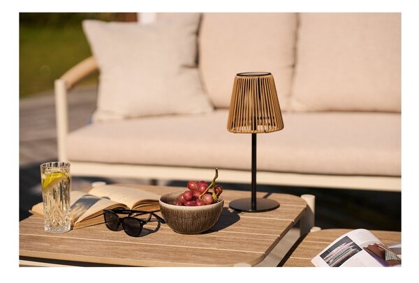 LED namizna prenosljiva zunanja svetilka s solarnim panelom ø 14 cm Salford – House Nordic