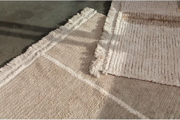 Opečnato oranžna/bež bombažna preproga 170x240 cm Duetto Toffee – Lorena Canals