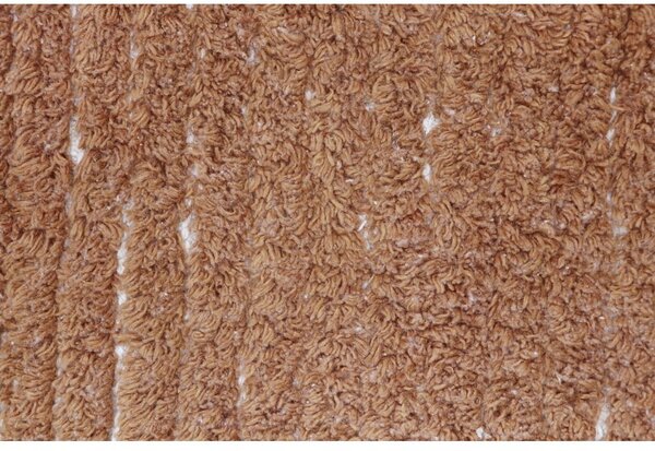 Opečnato oranžna/bež bombažna preproga 170x240 cm Duetto Toffee – Lorena Canals