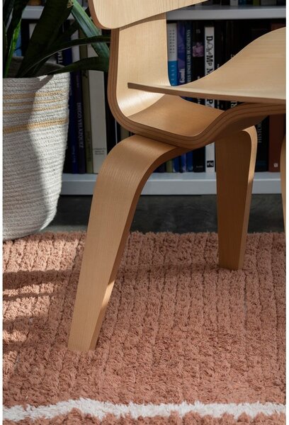 Opečnato oranžna/bež bombažna preproga 170x240 cm Duetto Toffee – Lorena Canals