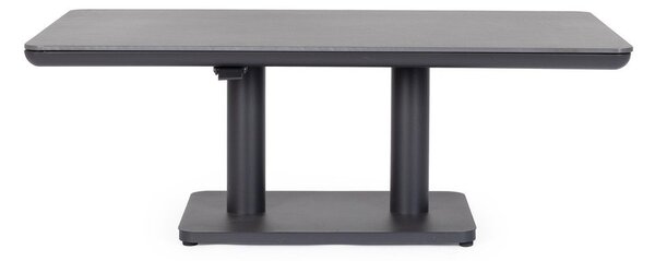 Aluminijasta vrtna miza 80x140 cm Miguel – Bizzotto