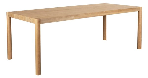 Jedilna miza z mizno ploščo v jesenovem dekorju 92,5x180 cm Sticks – Zuiver