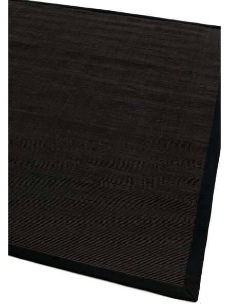 Črna preproga 180x120 cm Sisal - Asiatic Carpets