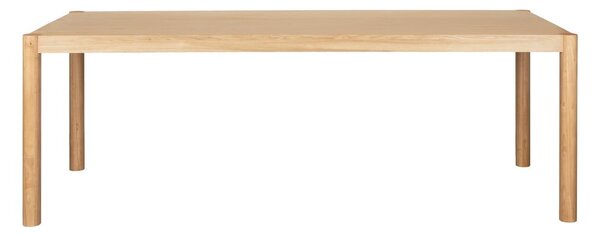 Jedilna miza z mizno ploščo v jesenovem dekorju 92,5x180 cm Sticks – Zuiver