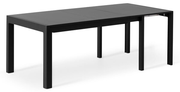 Raztegljiva jedilna miza s črno mizno ploščo 96x160 cm Join by Hammel – Hammel Furniture