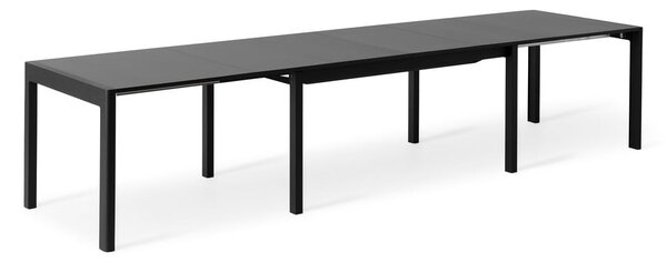 Raztegljiva jedilna miza s črno mizno ploščo 96x160 cm Join by Hammel – Hammel Furniture