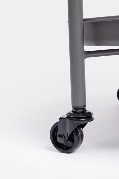 Jeklen servirni voziček na kolesih ø 44,5 cm Austin – Yes Everyday