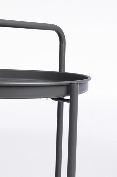 Jeklen servirni voziček na kolesih ø 44,5 cm Austin – Yes Everyday