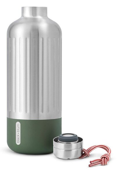 Termovka iz nerjavečega jekla v srebrni barvi 850 ml Explorer – Black + Blum