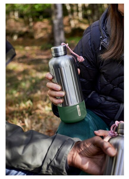 Termovka iz nerjavečega jekla v srebrni barvi 850 ml Explorer – Black + Blum