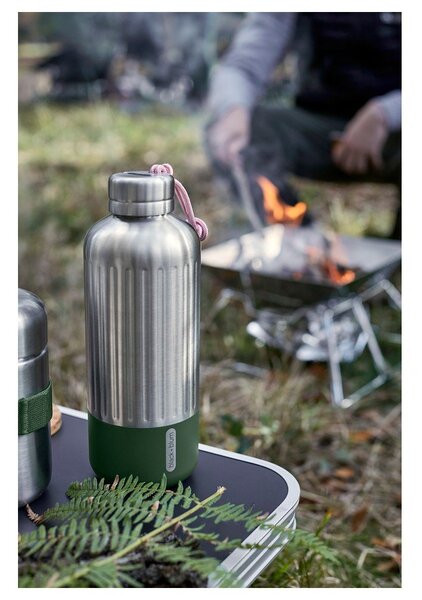 Termovka iz nerjavečega jekla v srebrni barvi 850 ml Explorer – Black + Blum