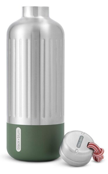 Termovka iz nerjavečega jekla v srebrni barvi 850 ml Explorer – Black + Blum