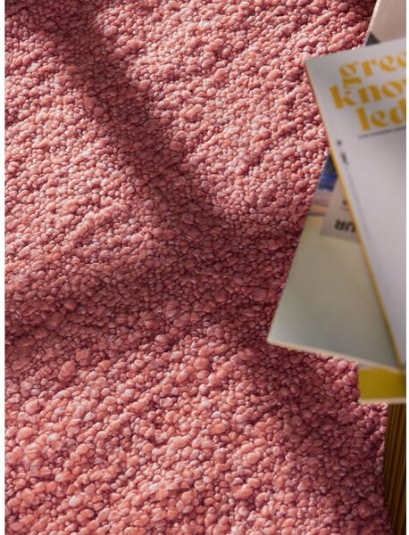 Temno rožnat ročno tkan bouclé tekač 80x200 cm Notting Hill Portobello – Ted Baker