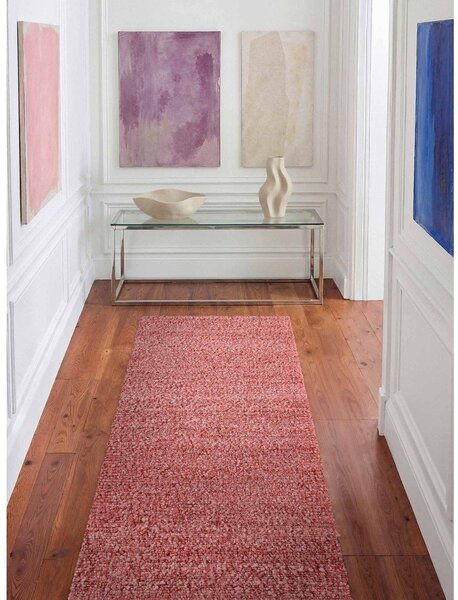 Temno rožnat ročno tkan tekač 80x300 cm Notting Hill Portobello – Ted Baker