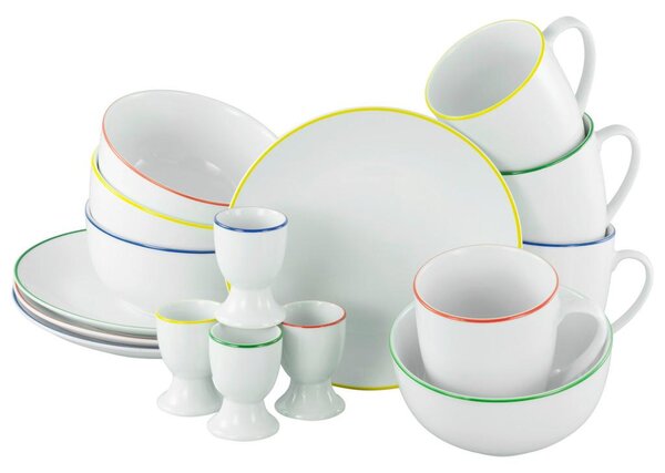 Creatable Servis Za Zajtrk Luna Color Line, 16-Delni