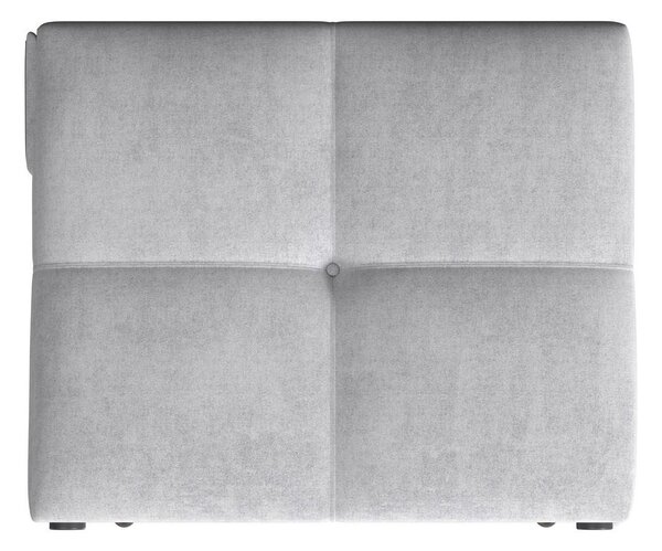 Bessagi Home Zofa / Raztegljiva Postelja Dream, Svetlo Siva, 90x200