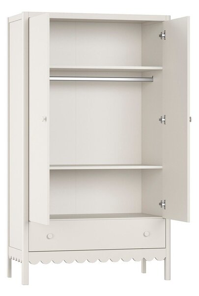 Bež otroška garderobna omara 110x190x55 cm Swingo – Vipack