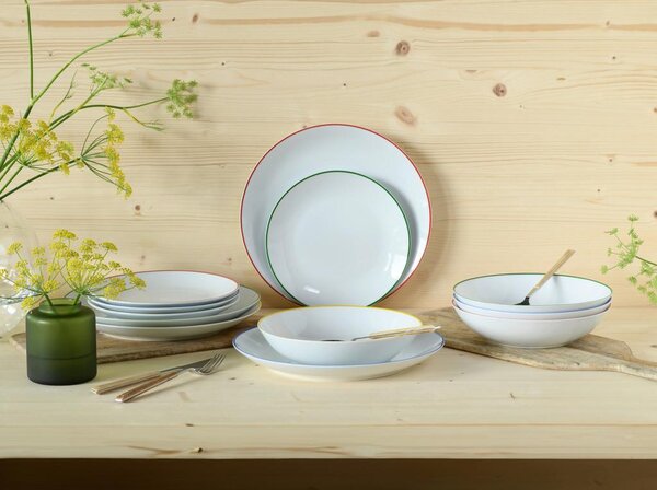 Creatable Jedilni Servis Luna Color Line, 12-Delni