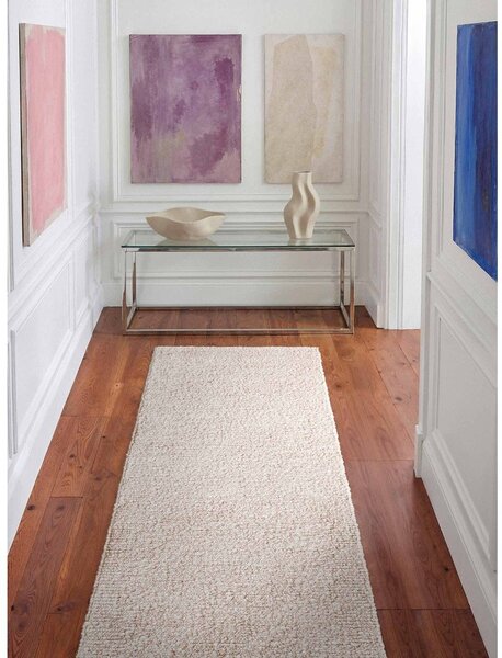 Slonokoščen ročno tkan tekač 80x300 cm Notting Hill Portobello – Ted Baker