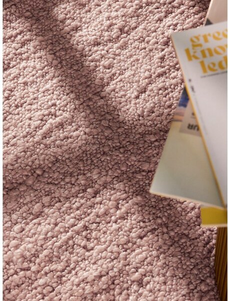 Prašno rožnat ročno tkan bouclé tekač 80x200 cm Notting Hill Portobello – Ted Baker