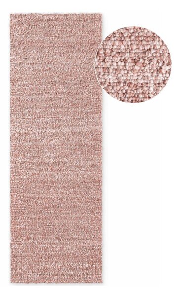 Prašno rožnat ročno tkan tekač 80x300 cm Notting Hill Portobello – Ted Baker