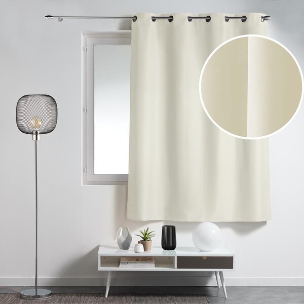 Bež zavesa 140x180 cm Essentiel – douceur d'intérieur