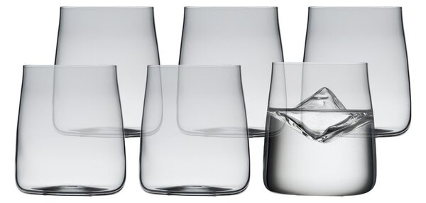 Kozarci v kompletu 6 ks 420 ml Zero – Lyngby Glas
